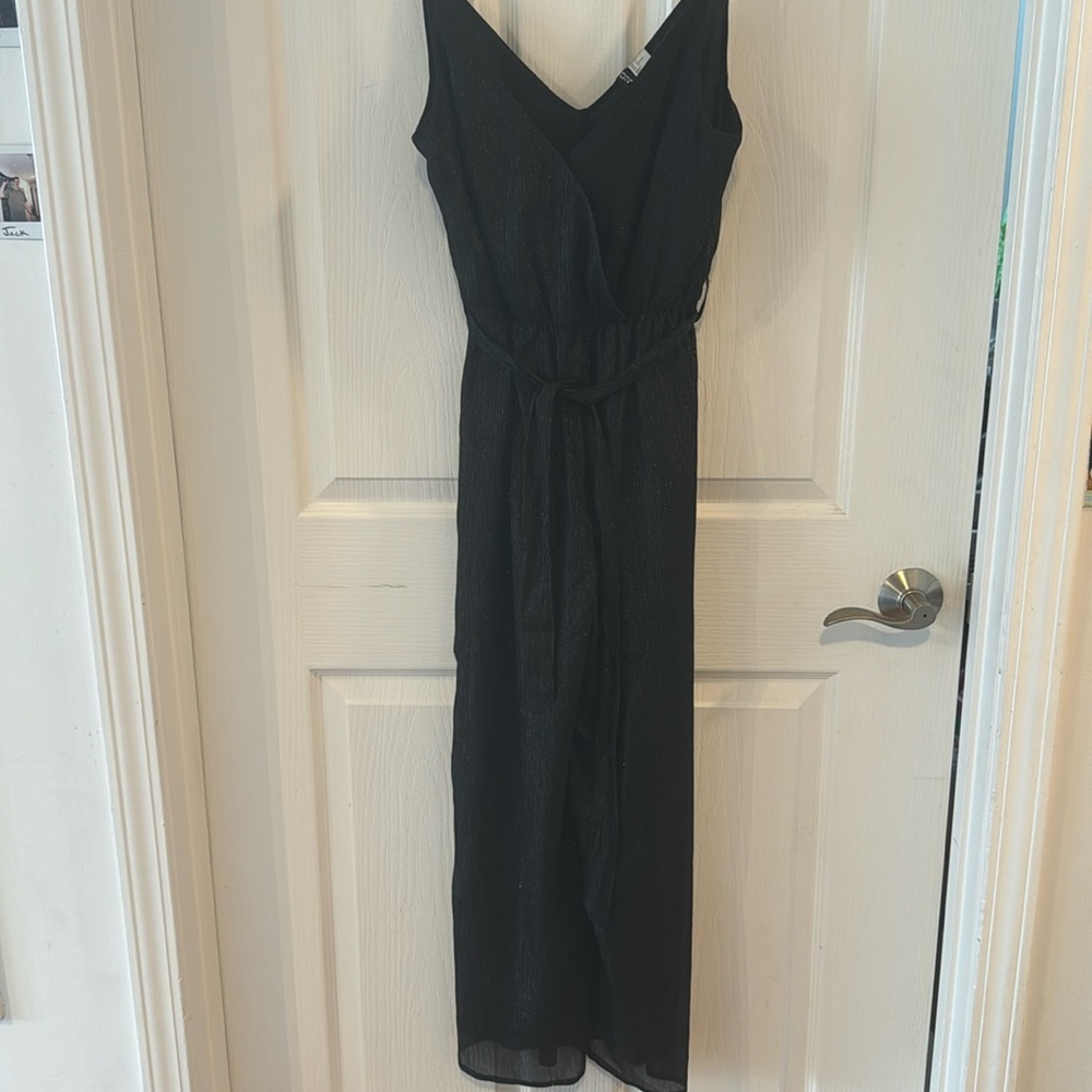 Black Sparkly Jumpsuit